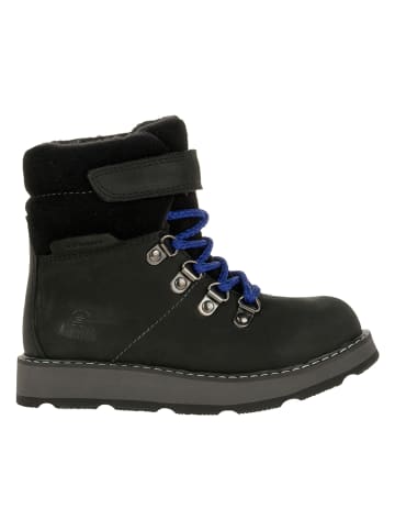 Kamik Leder-Winterboots "Riselo" in Schwarz