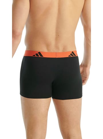 adidas 3er-Set: Boxershorts in Anthrazit/ Schwarz