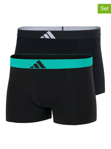 adidas Bokserki (2 pary) w kolorze czarnym