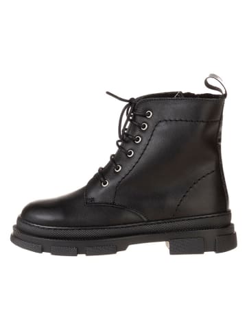 lamino Leren boots zwart