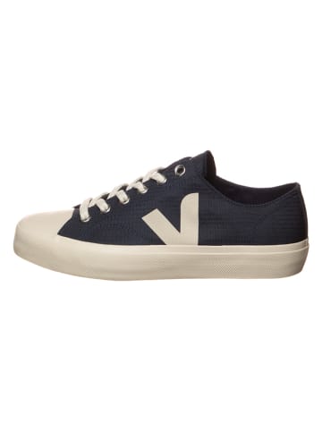 Veja Sneakers "Wata II Low" in Dunkelblau/ Creme