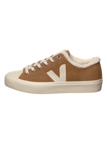 Veja Skórzane sneakersy "Wata II Low" w kolorze kremowo-jasnobrązowym