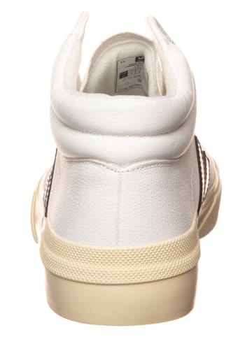 Veja Skórzane sneakersy "Minotaur" w kolorze biało-czarnym