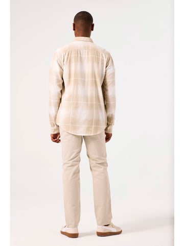 Garcia Hemd in Beige/ Creme
