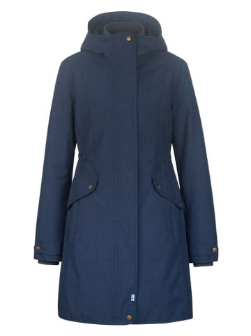 finside 3in1-Parka "Inari" in Dunkelblau/ Blau