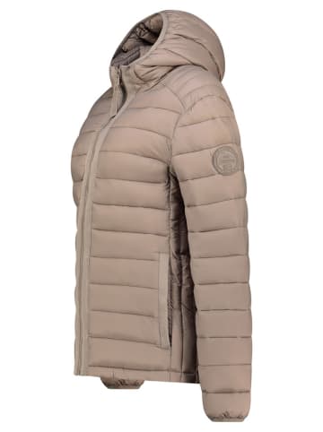 Geographical Norway Doorgestikte jas "Carlitilimo" taupe