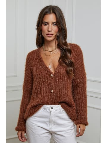 L'armoire de Suzette Cardigan in Braun