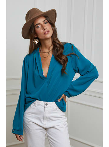 L'armoire de Suzette Bluse in Blau