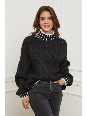 L'armoire de Suzette Rollkragenpullover in Schwarz