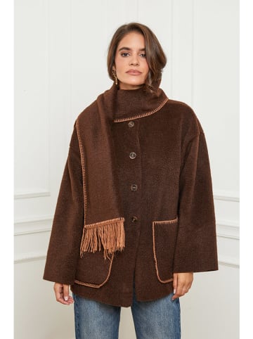 L'armoire de Suzette Płaszcz przejściowy w kolorze brązowym