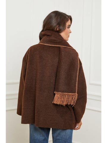 L'armoire de Suzette Płaszcz przejściowy w kolorze brązowym