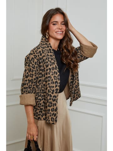 L'armoire de Suzette Kurtka przejściowa w kolorze szarobrązowym