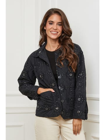 L'armoire de Suzette Kurtka przejściowa w kolorze czarnym