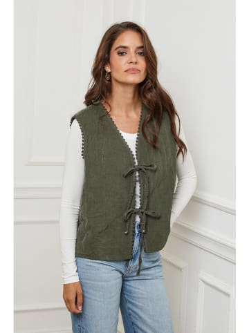 L'armoire de Suzette Kamizelka w kolorze khaki