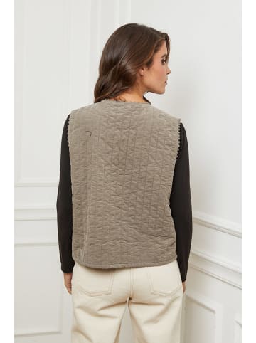 L'armoire de Suzette Kamizelka w kolorze szarobrązowym