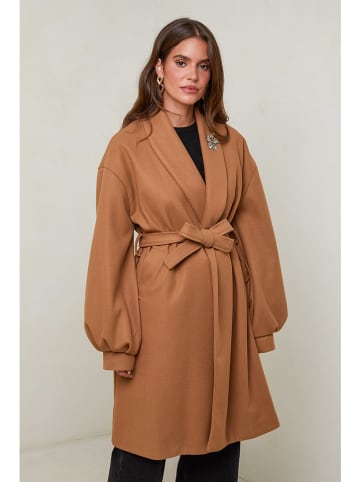 L'armoire de Suzette Płaszcz przejściowy w kolorze karmelowym