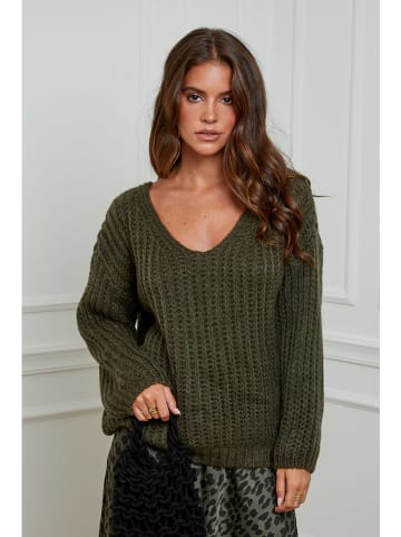 L'armoire de Suzette Sweter w kolorze khaki
