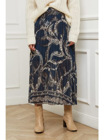 L'armoire de Suzette Rock in Dunkelblau/ Creme