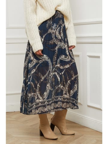 L'armoire de Suzette Rock in Dunkelblau/ Creme