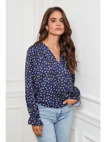 L'armoire de Suzette Bluse in Dunkelblau