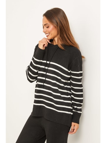 L'armoire de Suzette 2-częściowy zestaw w kolorze czarno-białym