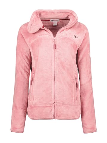 Geographical Norway Fleece vest "Upaline" lichtroze