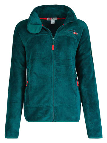Geographical Norway Fleece vest "Upaline" donkergroen
