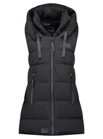 Geographical Norway Steppweste "Dolbar" in Schwarz