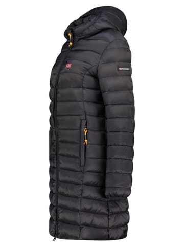 Geographical Norway Steppmantel "Atikolor" in Schwarz