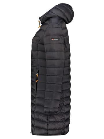 Geographical Norway Steppmantel "Atikolor" in Schwarz