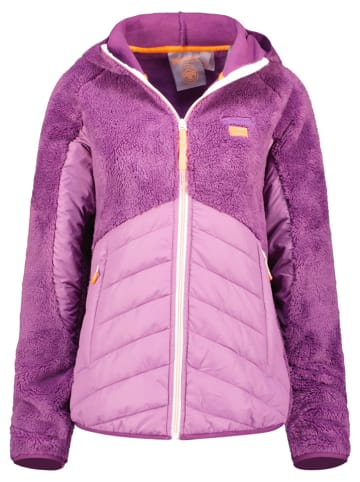 Geographical Norway Kurtka polarowa "Trema" w kolorze fioletowym