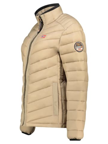 Geographical Norway Doorgestikte jas "Carliti" beige