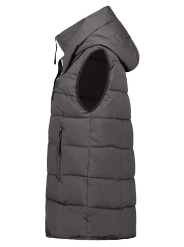 Geographical Norway Doorgestikte bodywarmer "Dolbar" donkergrijs