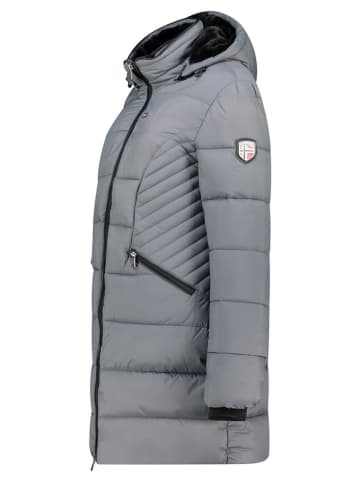 Geographical Norway Wintermantel "Bee" in Grau