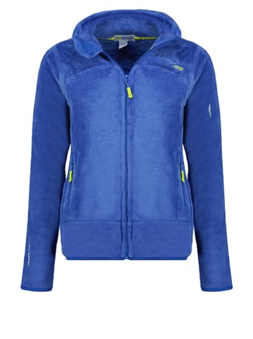 Geographical Norway Kurtka polarowa "Upaline" w kolorze niebieskim