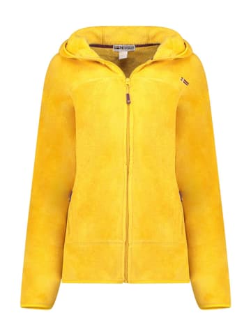 Geographical Norway Fleece vest "Upalood" mosterdgeel