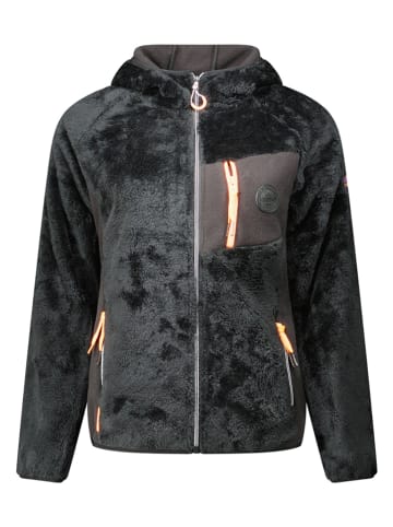 Geographical Norway Kurtka polarowa "Toscana" w kolorze czarnym
