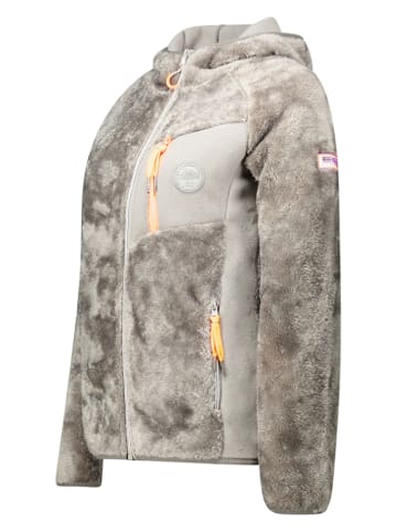 Geographical Norway Kurtka polarowa "Toscana" w kolorze szarym
