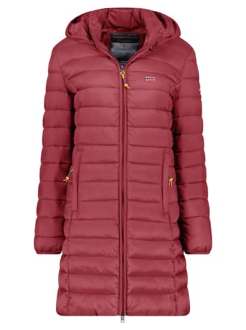 Geographical Norway Steppmantel "Atikolor" in Bordeaux