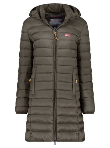 Geographical Norway Steppmantel "Atikolor" in Khaki