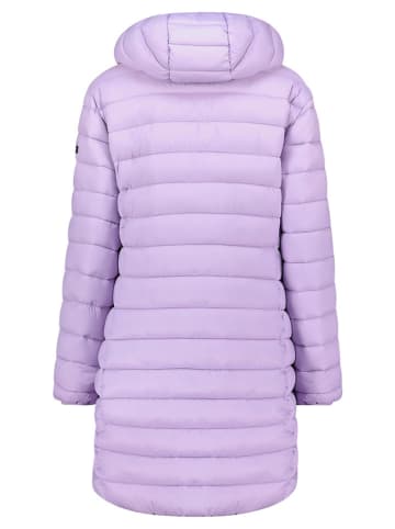 Geographical Norway Doorgestikte mantel "Atikolor" lila