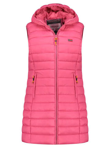 Geographical Norway Steppweste "Vatikolor" in Pink