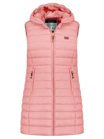 Geographical Norway Steppweste "Vatikolor" in Rosa