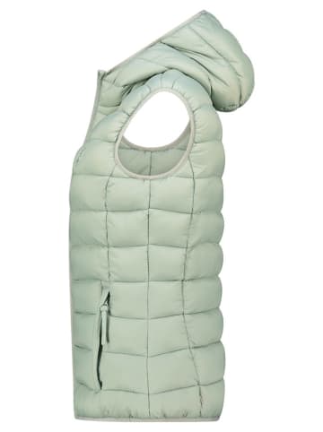 Geographical Norway Kamizelka pikowana "Vatikotal" w kolorze miętowym