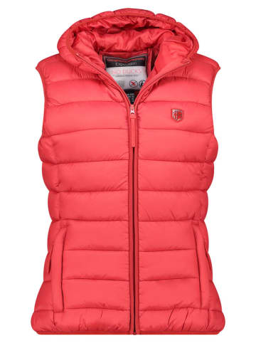 Geographical Norway Steppweste "Vatikotal" in Rot