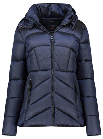 Geographical Norway Kurtka pikowana "Blanche" w kolorze granatowym