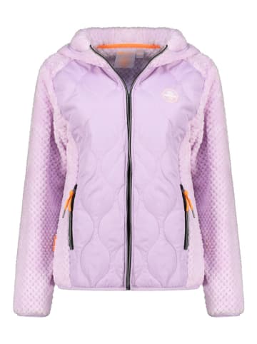 Geographical Norway Fleece vest "Torsade" lila