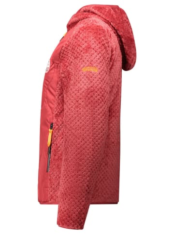 Geographical Norway Fleecejacke "Torsade" in Koralle