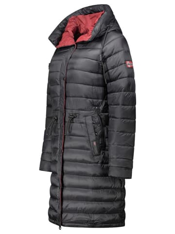 Geographical Norway Steppmantel "Batiga" in Schwarz