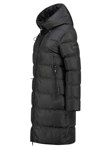 Geographical Norway Wintermantel "April" in Schwarz